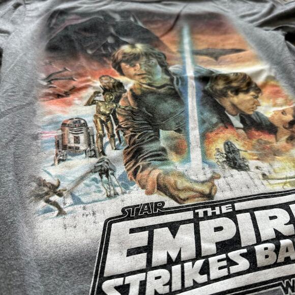 HTF Star Wars Empire Strikes Back Boys Tee ~ FITS 8! - Picture 3 of 12